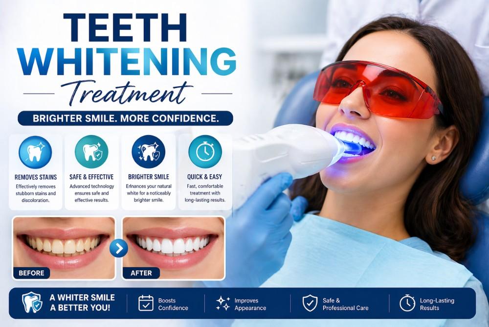 The Different Types Of Teeth Whitening Treatments